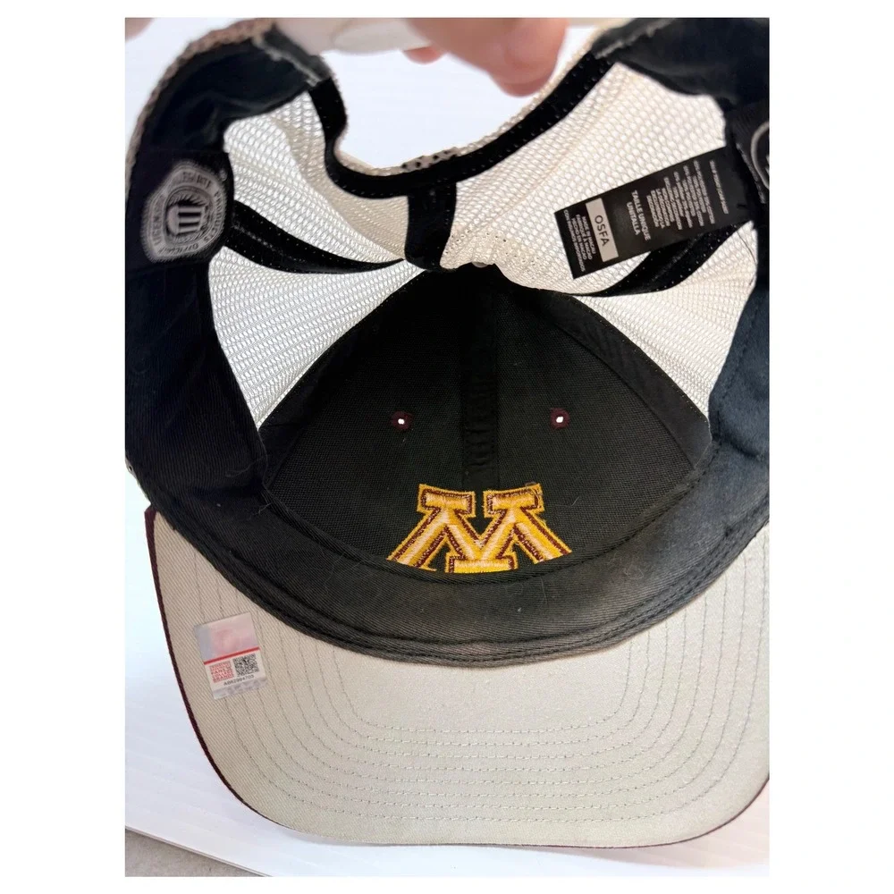Minnesota Golden Gophers '47‎ Brand Trucker Hat Maroon Gold OSFA Baseball Cap